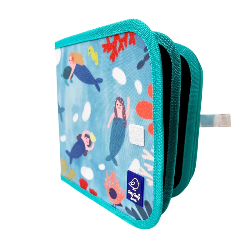 Jaq Jaq Mermaids Reusable Dry Erase, Wipe Clean Activity Book - Image 3