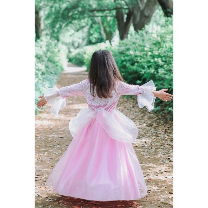 Great Pretenders Princess Pink - Gold With Roses 3-4 Years - Image 5