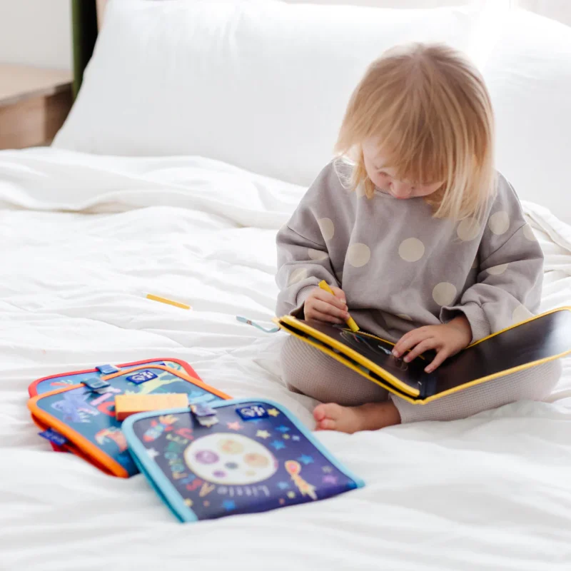 Jaq Jaq Solar Space Dry Erase Reusable Activity Book - Image 6