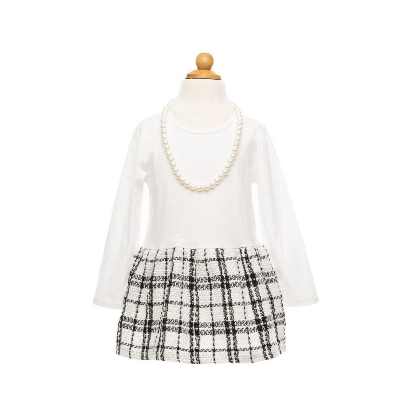 Great Pretenders Coco Channel Dress, Jacket & Necklace Outfit 4-6 Years - Image 2