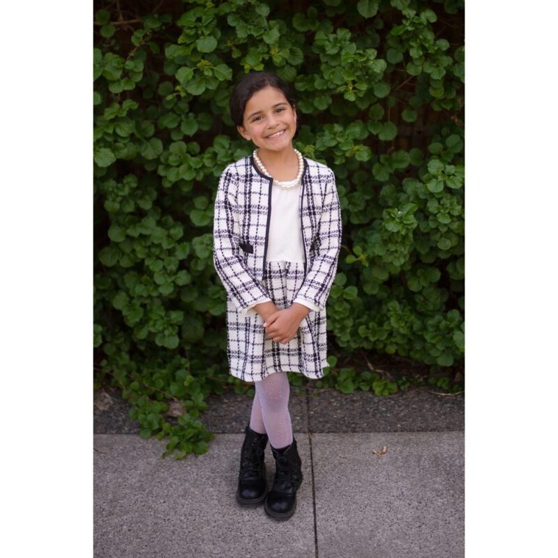 Great Pretenders Coco Channel Dress, Jacket & Necklace Outfit 4-6 Years - Image 5