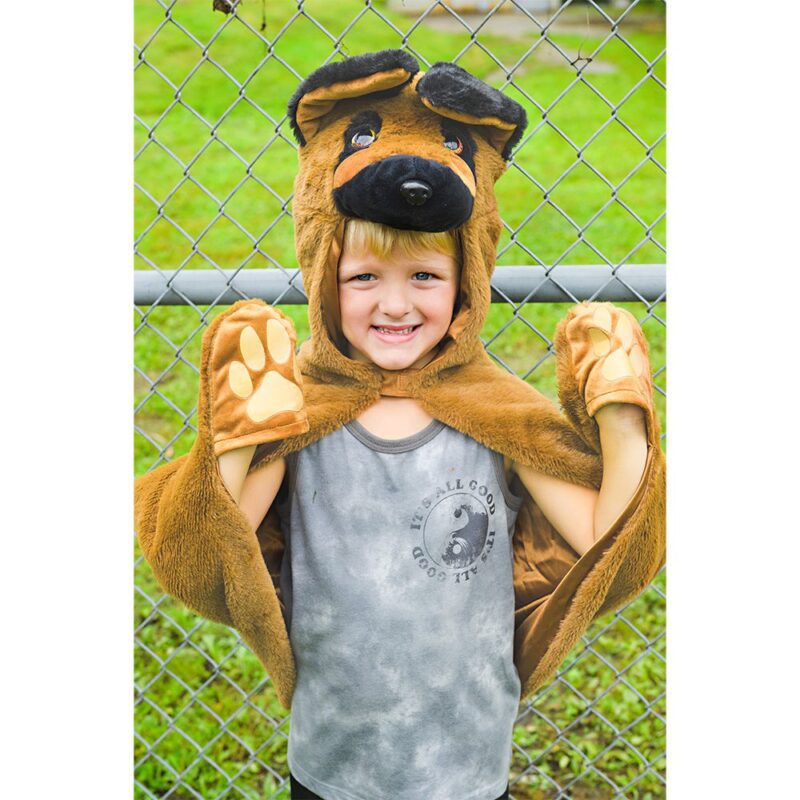 Great Pretenders Cape With Gloves Dog 18-36 Months - Image 4