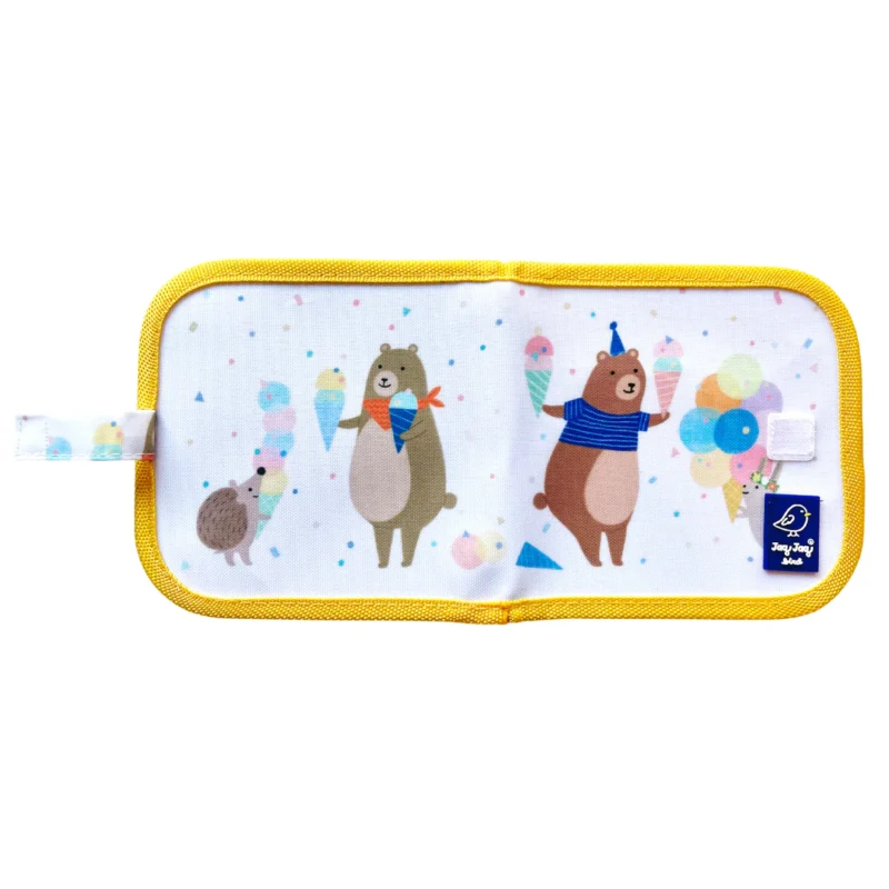 Jaq Jaq Bear Mini Dry Erase Wipe Clean Activity Book - Image 4