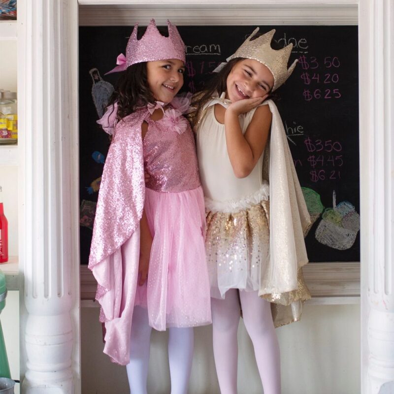 Great Pretenders Cape With Sequins Pink 3-6 Years - Image 3