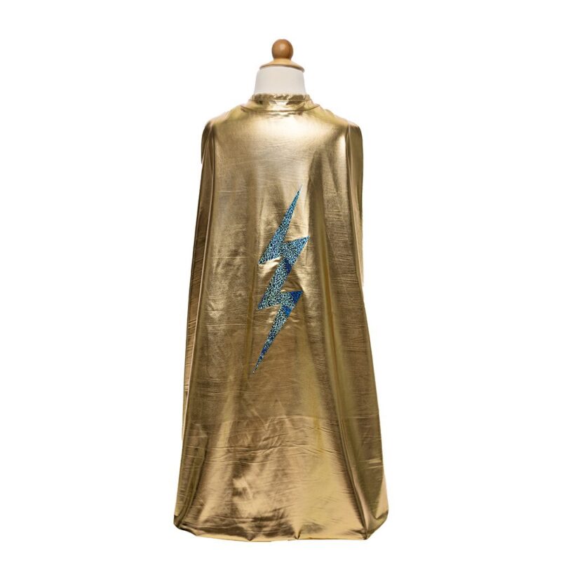 Great Pretenders Iridescent Reversible Cape With Lightning Bolt, 5-6 Years - Image 3