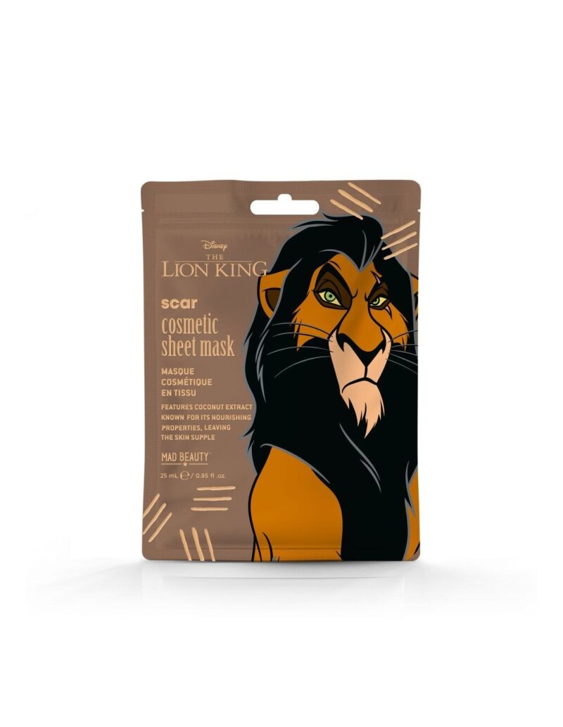 Lion King Cosmetic Sheet Mask - Scar