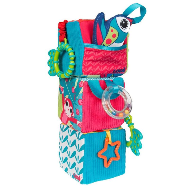 Ludi Jungle Fabric Discovery Cube - Image 2