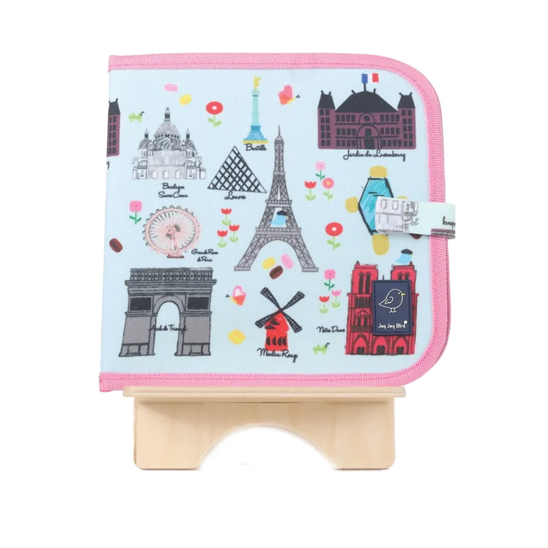 jaq Jaq Paris Dry Erase Wipe Clean Activity Book