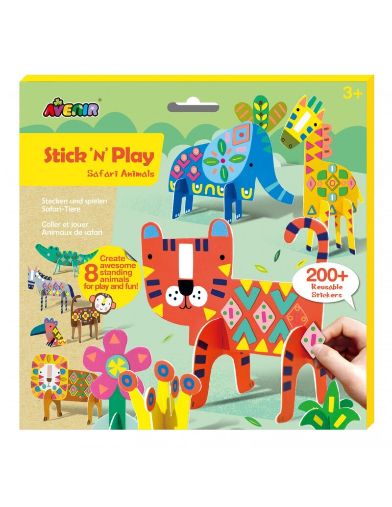 Stick ‘N’ Play-Safari Animals