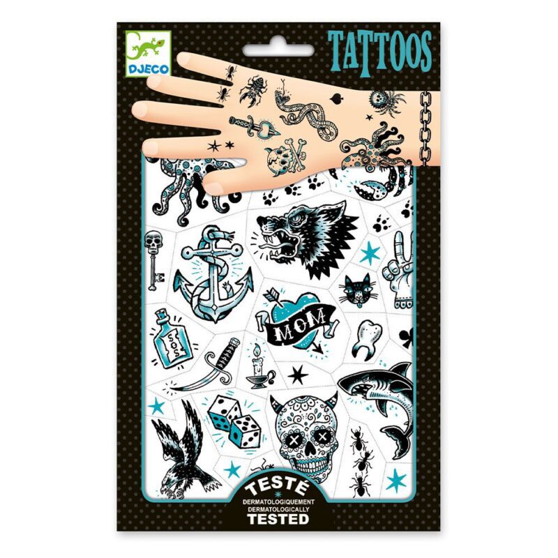Djeco Tattoo Black And White Designs