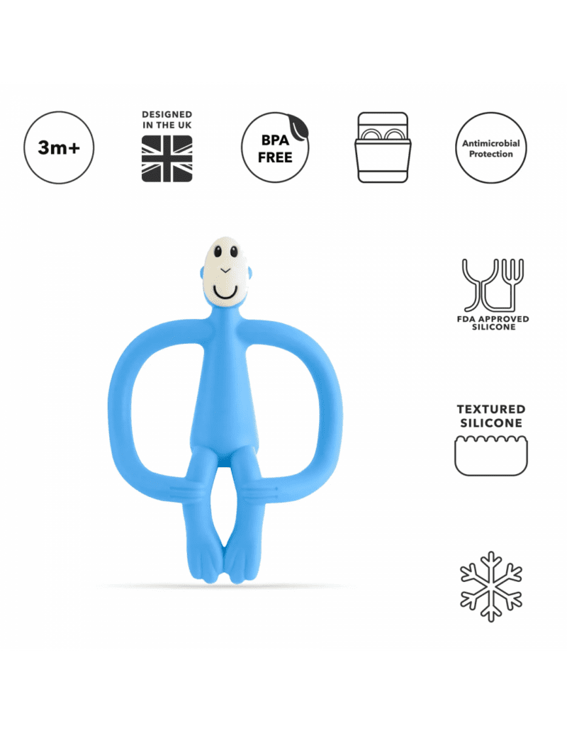 MM Teething Toy - Light Blue - Image 6