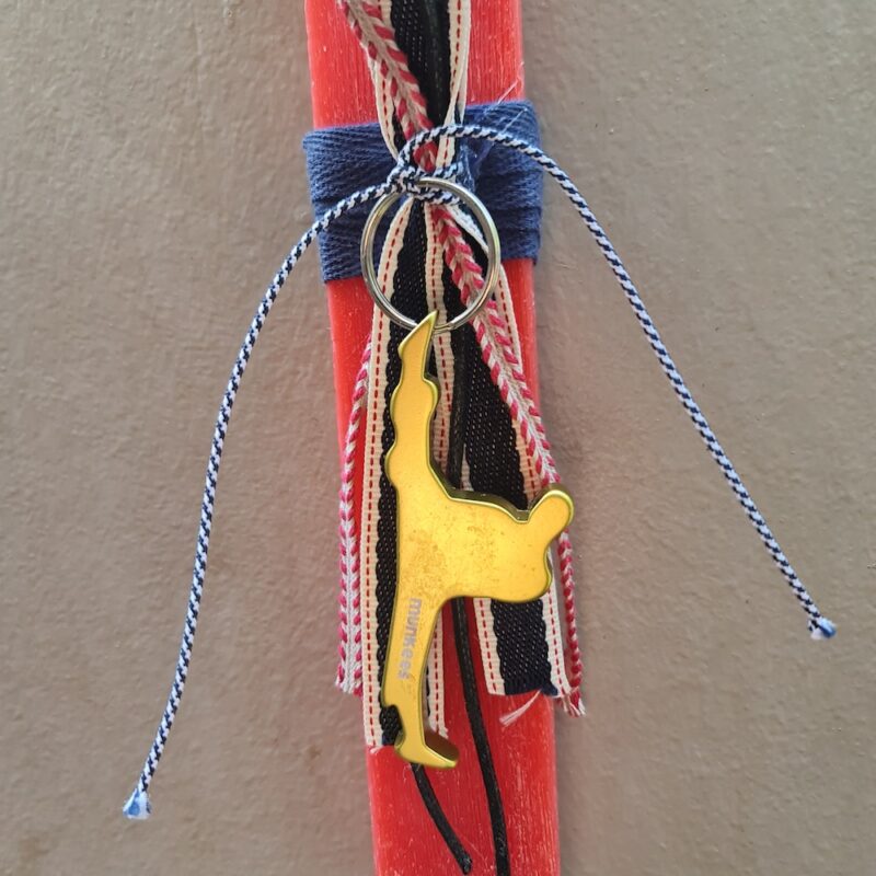 Marchial Arts Key Chain Handmade Easter Candle - Image 2