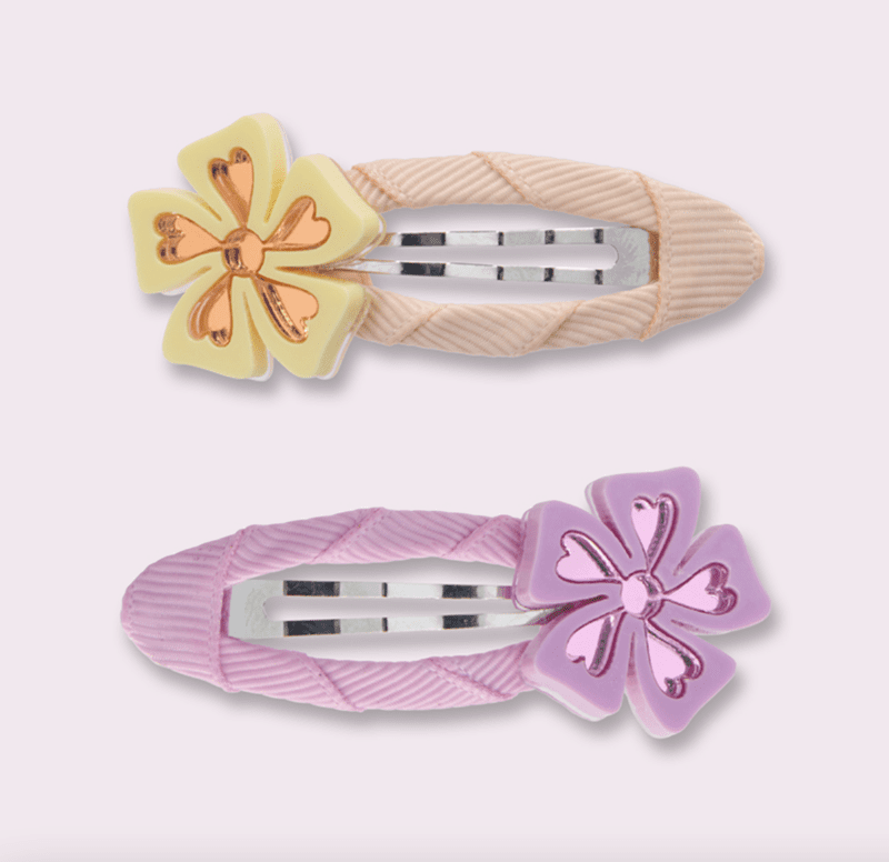 Mini Cools Flower Hair Clips