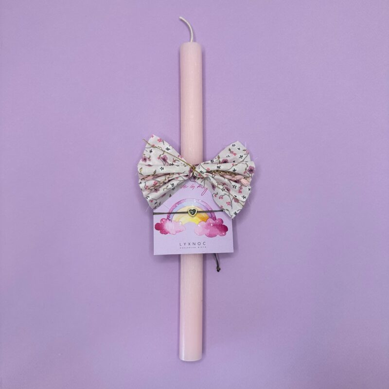 Glitter Heart Bracelet Handmade Easter Candle