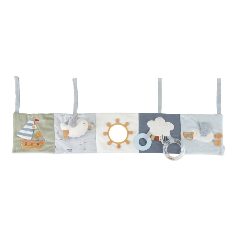 Sailors Bay Fabric Hanging Activity Toy For Bed By Little Dutch