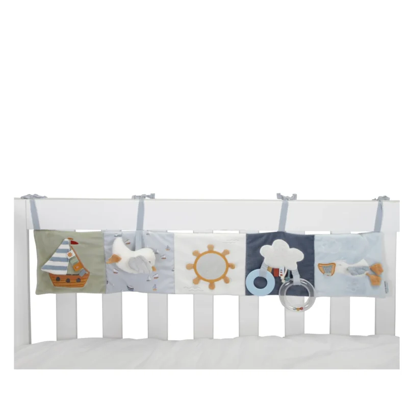 Sailors Bay Fabric Hanging Activity Toy For Bed By Little Dutch - Image 3