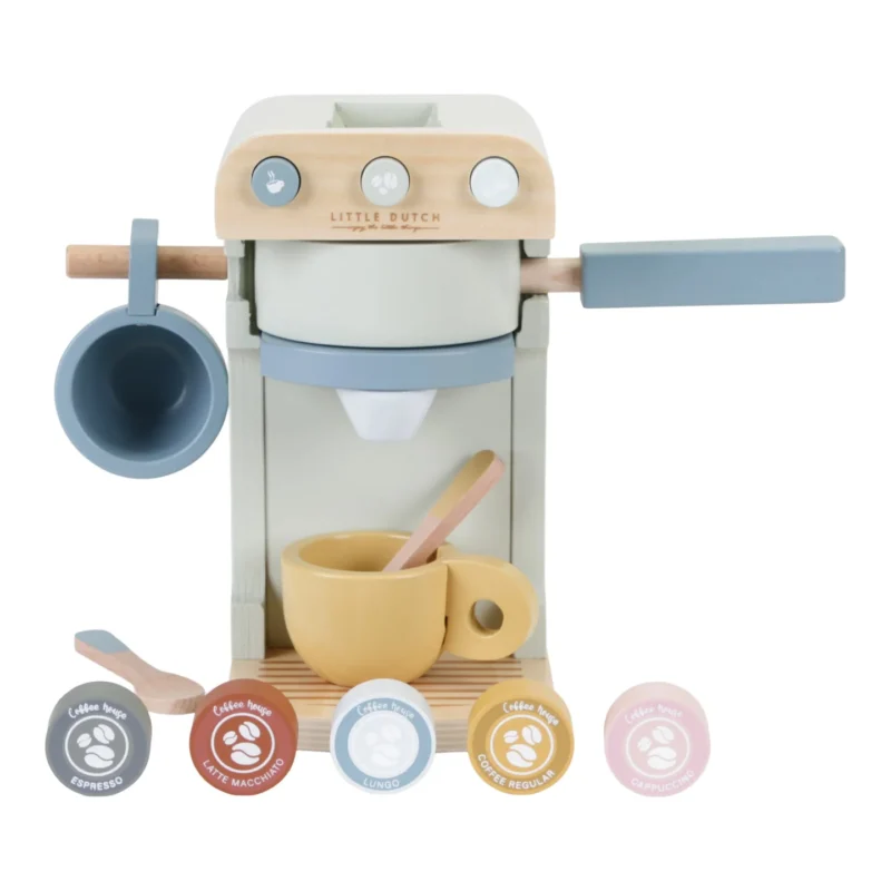 Wooden Espresso Machine By Little Dutch