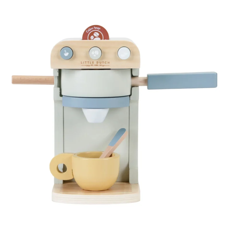 Wooden Espresso Machine By Little Dutch - Image 3