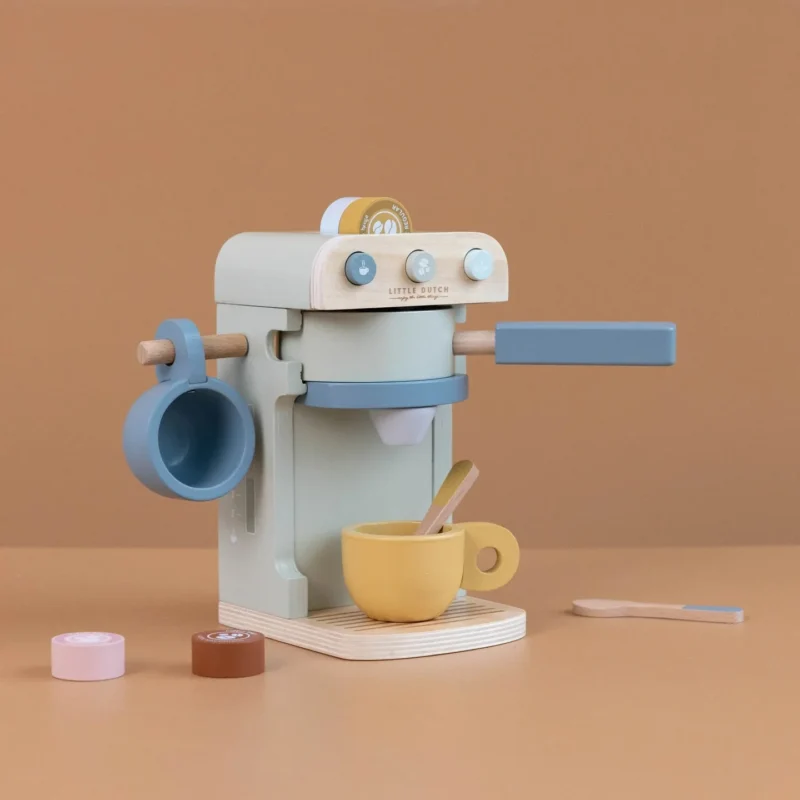 Wooden Espresso Machine By Little Dutch - Image 6