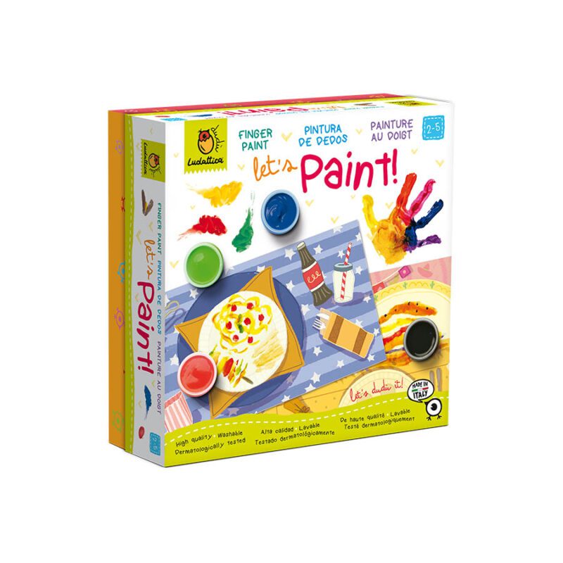 Let's Paint Finger Paint By Ludattica