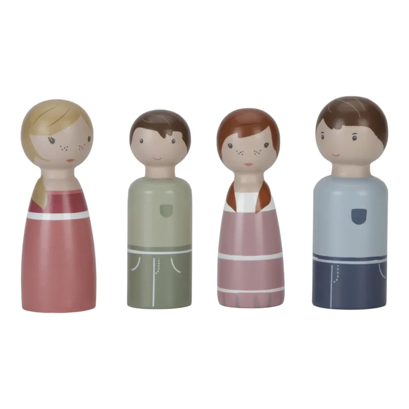 Doll Family For Wooden Doll House Rosa By Little Dutch