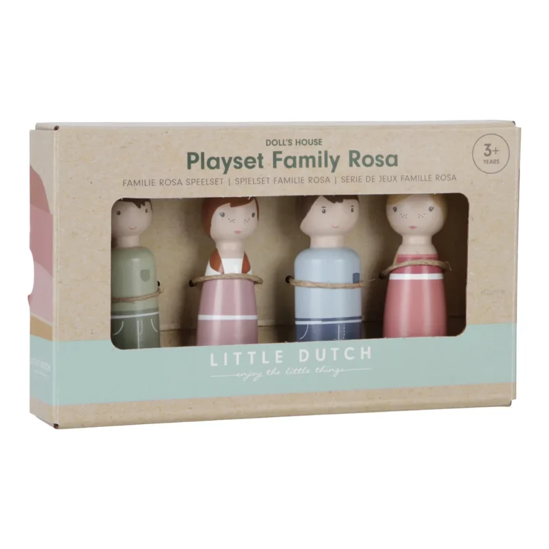 Doll Family For Wooden Doll House Rosa By Little Dutch - Image 2