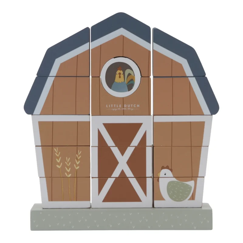 Little Farm Wooden Sorting Toy By Little Dutch