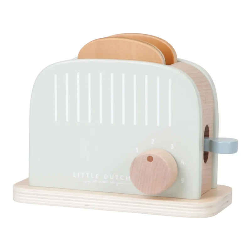 Wooden toaster With Toy Accessories By Little Dutch
