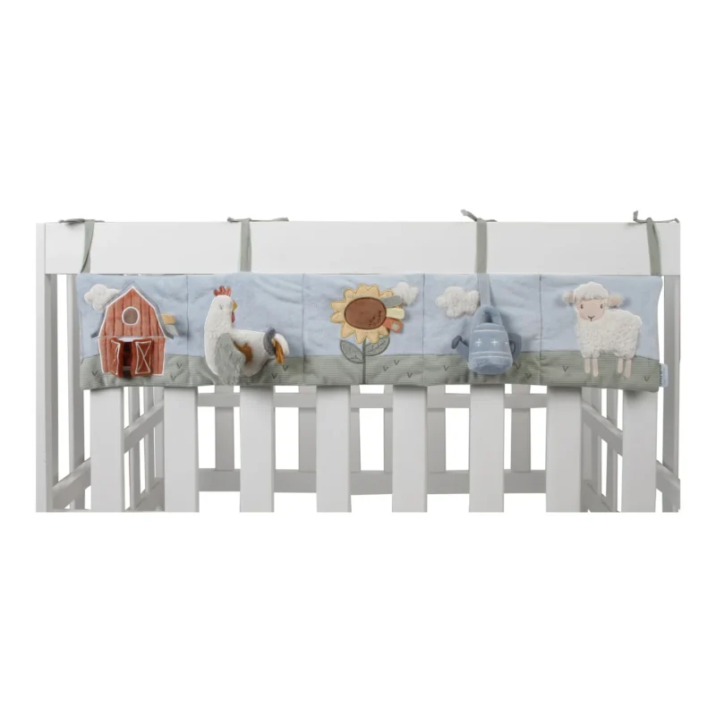 Little Farm Fabric Hanging Activity Toy For Bed By Little Dutch - Image 3