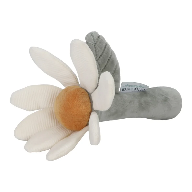 Little Farm Flower Fabric Rattle By Little Dutch - Image 4
