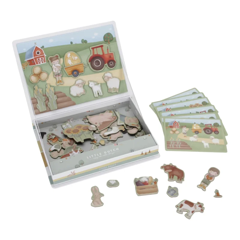 Little Farm Magnetic Picture Composition Game By Little Dutch