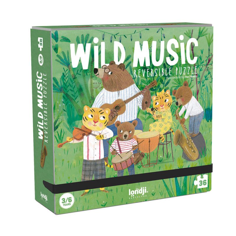 Wild Music Reversible Puzzle By Londji