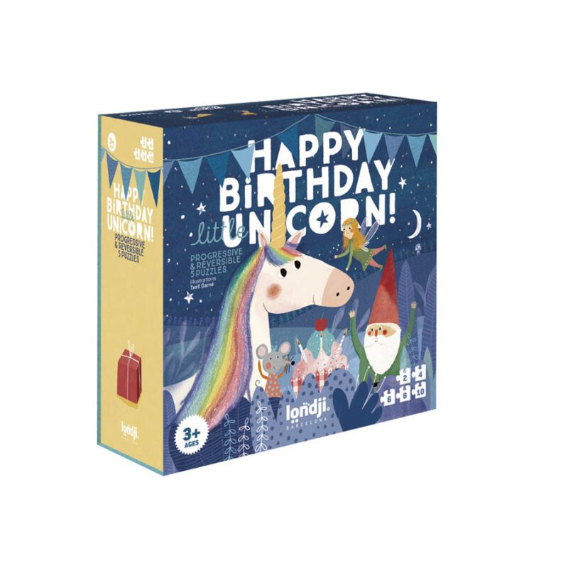 My Unicorn Progressive 5 Puzzles By Londji