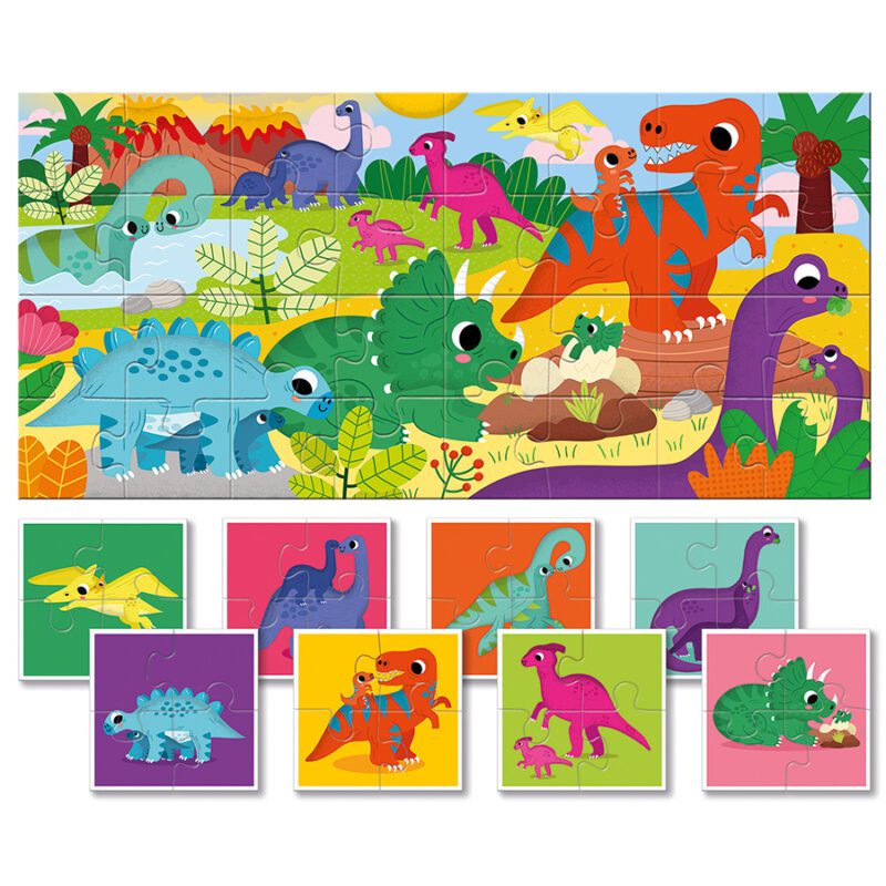 Baby Puzzle Dinosaurs By Ludattica - Image 2