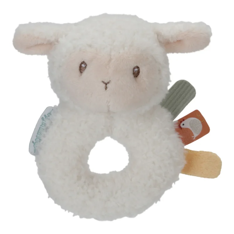 Fabric Rattle Little Farm Sheep By Little Dutch