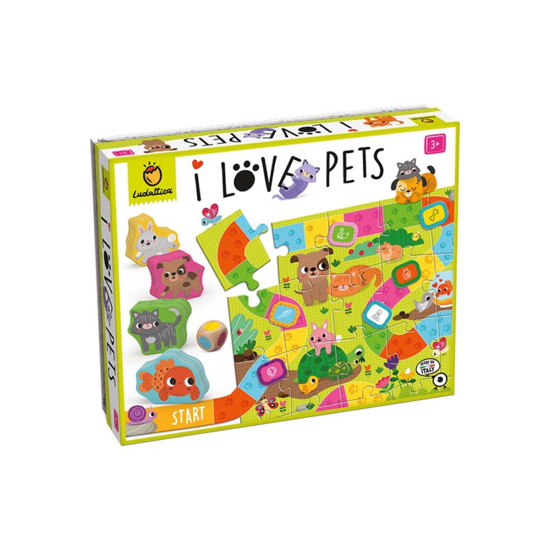 I Love Pets By Ludattica