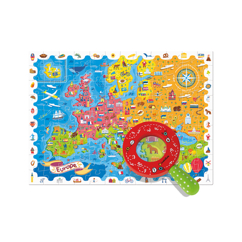 Detective Puzzle - The Map Of Europe By Ludattica - Image 2