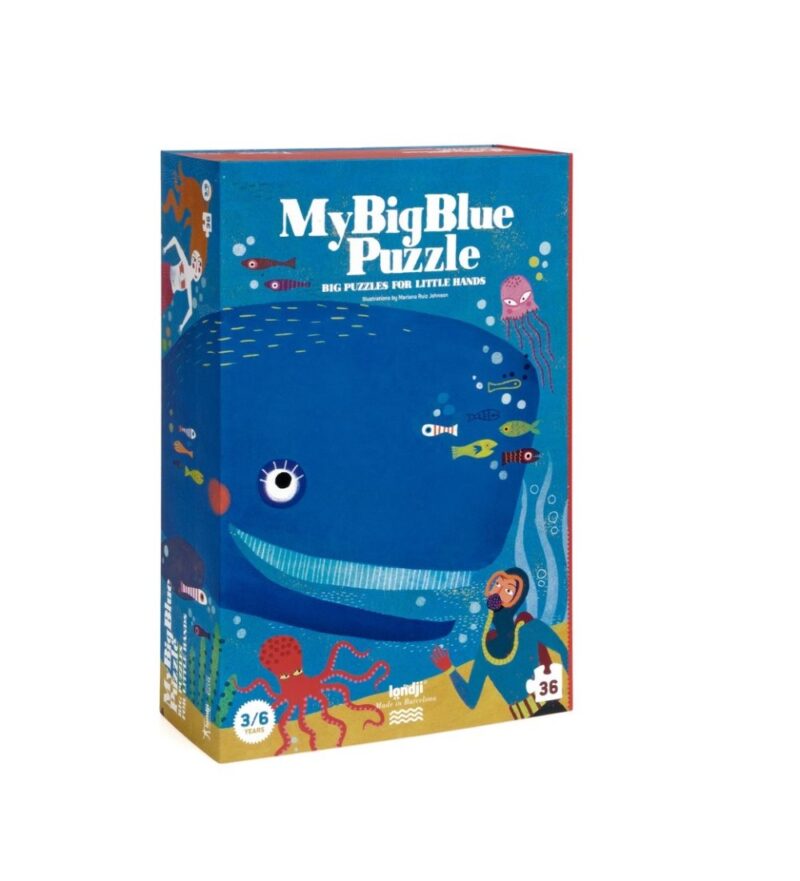 My Big Blue Puzzle By Londji