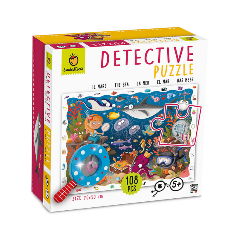 Detective Puzzle - The Sea By Ludattica