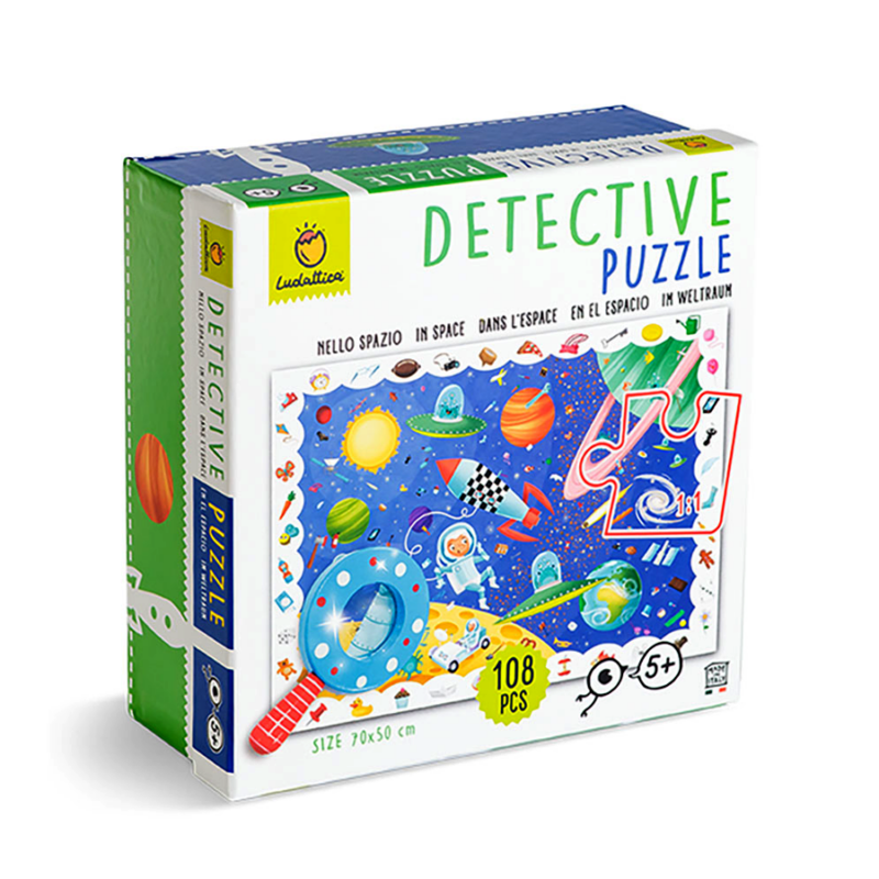 Detective Puzzle - In Space By Ludattica