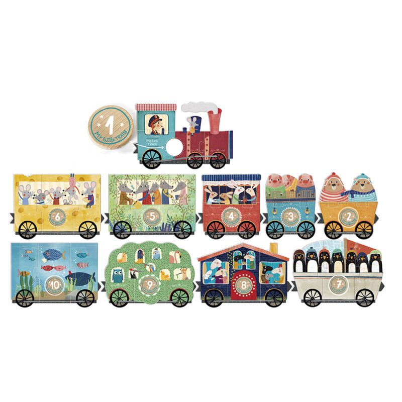 My Little Train Puzzle By Londji - Image 2