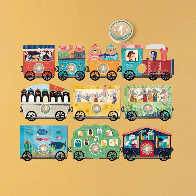 My Little Train Puzzle By Londji - Image 4