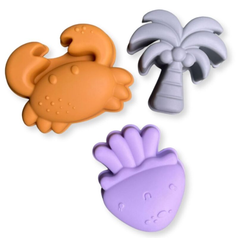 Set With Sand Toys-Bucket-Shovel-Moulds-Abstract By Swim Essentials - Image 4
