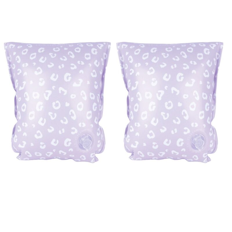 Armbands From 2-6 Years Lila Leopard By Swim Essentials
