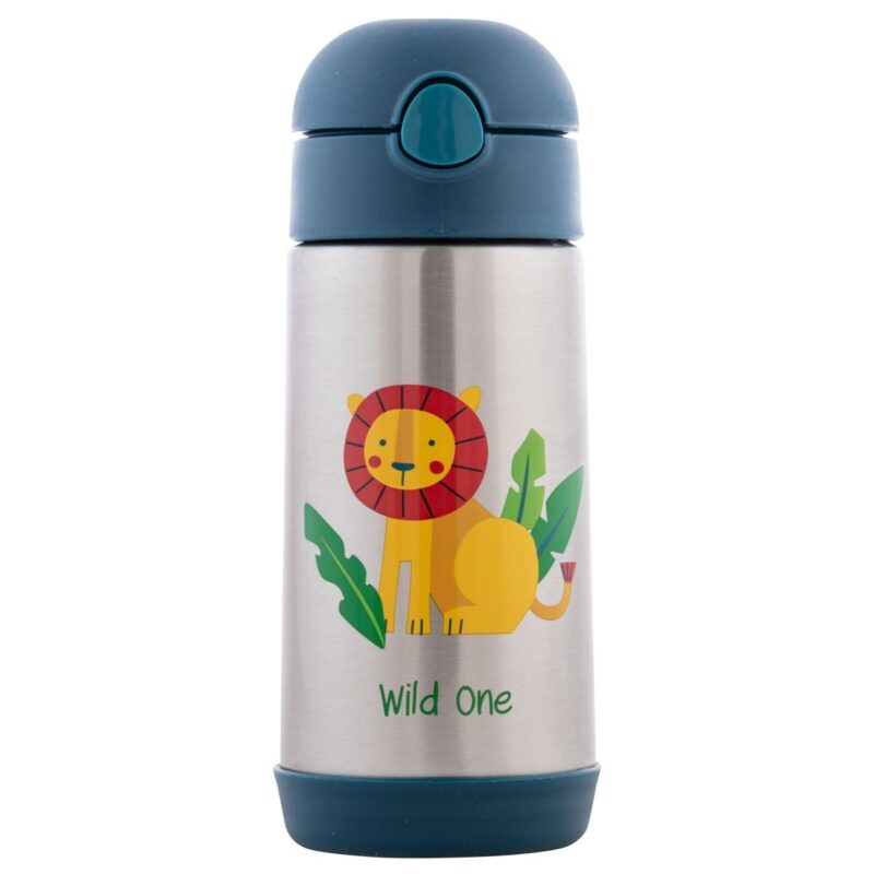 Stainless Steel Bottle Thermos, Zoo By Stephen Joseph
