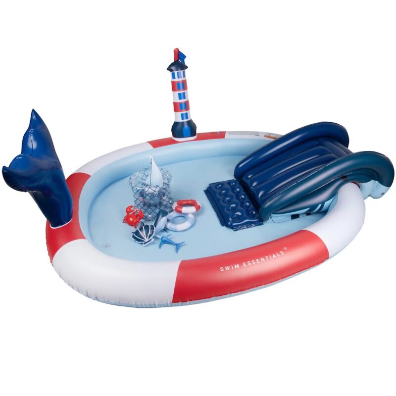 Large Pool With Slide From 3 Years Whale By Swim Essentials