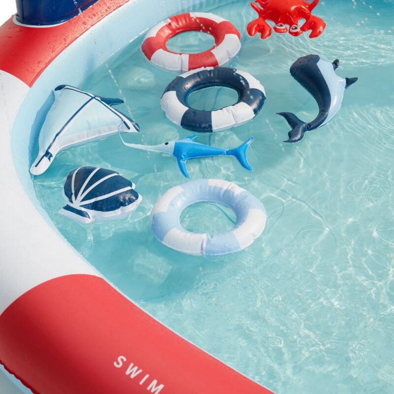 Large Pool With Slide From 3 Years Whale By Swim Essentials - Image 7