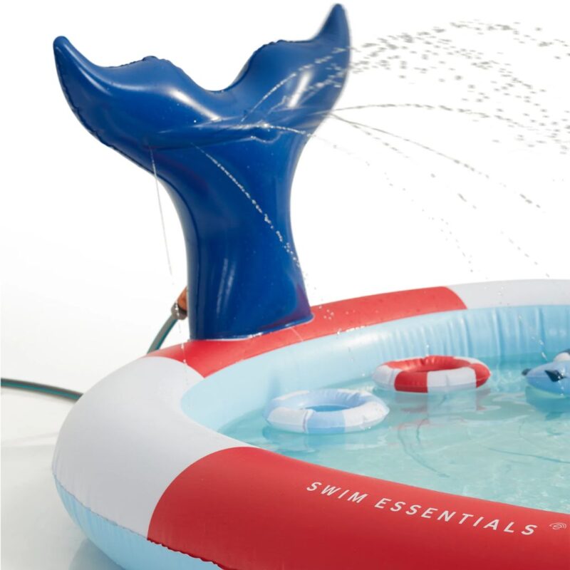 Large Pool With Slide From 3 Years Whale By Swim Essentials - Image 6