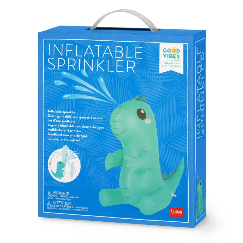 Inflatable Sprinkler Game Dino By Legami - Image 4