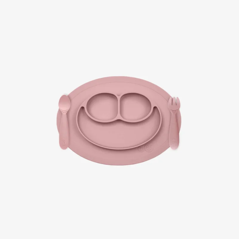 Mini Feeding Set Dusty Pink By Ezpz